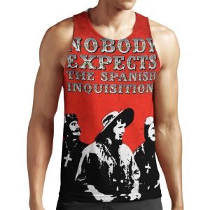 Nobody Expects The Spanish Inquisition All-over-print Unisex Tank Top