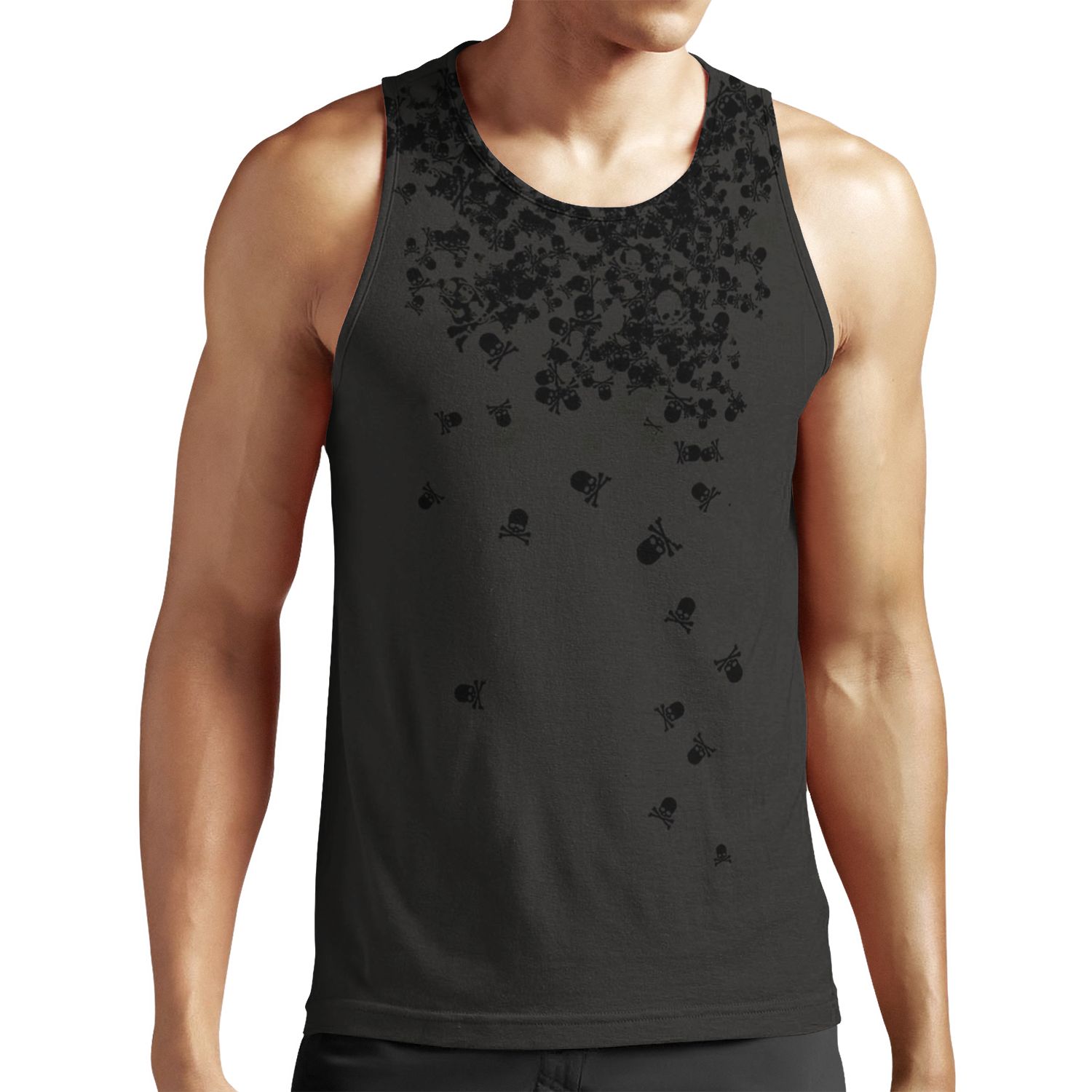 Noctis Skull Shirt All-over-print Unisex Tank Top