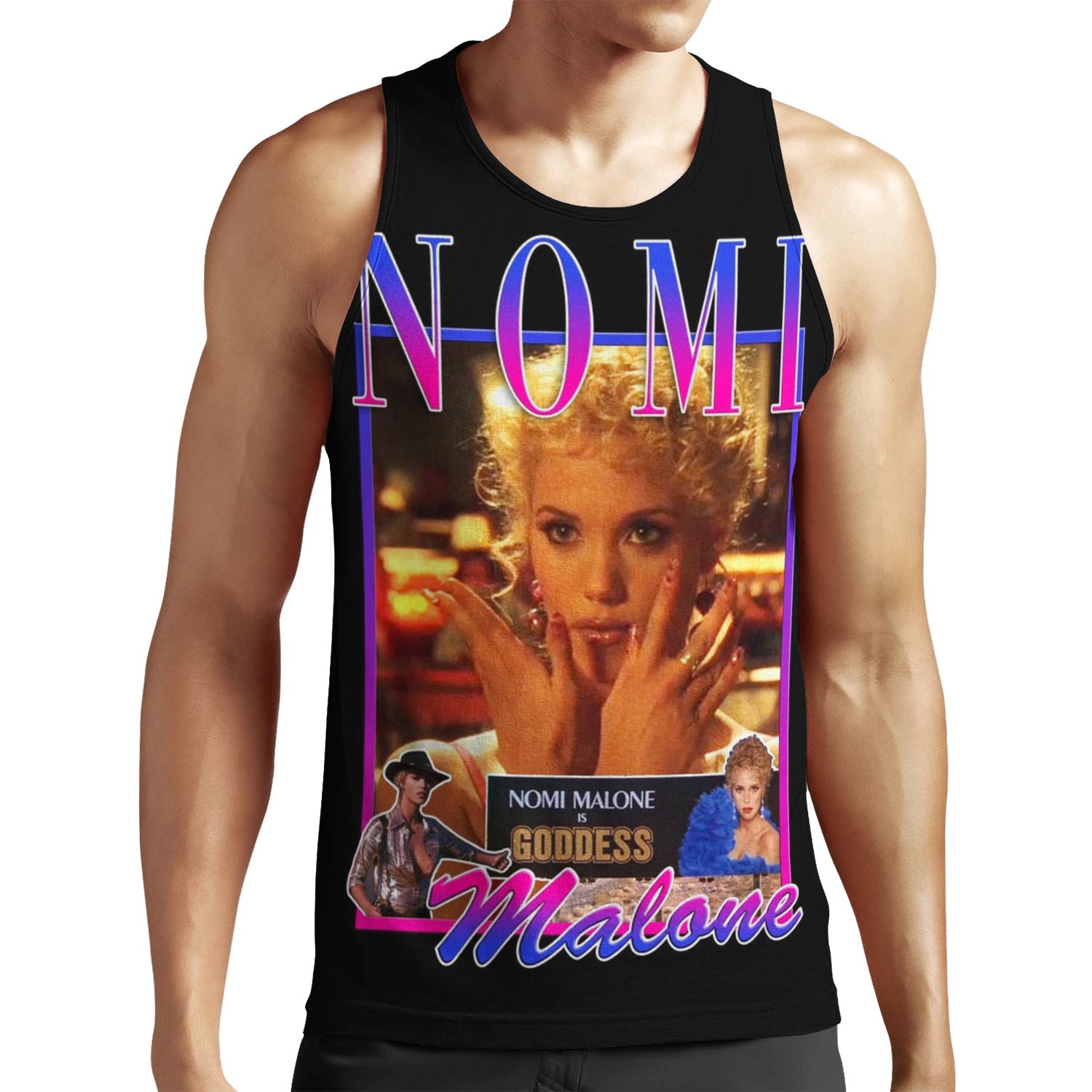 Nomi Malione Showgirls Tribute All-over-print Unisex Tank Top