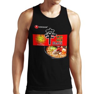 Nongshim Shin Black Noodles All-over-print Unisex Tank Top