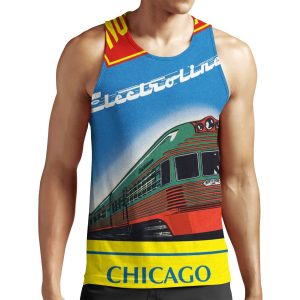 North Shore Electroliner All-over-print Unisex Tank Top