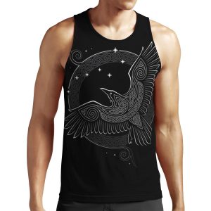 Northern Raven All-over-print Unisex Tank Top
