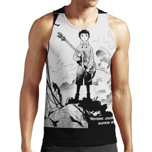 Nothing Amazing Happens Here All-over-print Unisex Tank Top