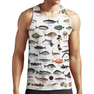 Nz Fish Species All-over-print Unisex Tank Top