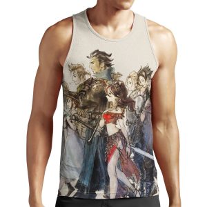 Octopath Traveler%C2%Ae Travelers All-over-print Unisex Tank Top