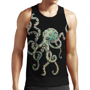 Octopus All-over-print Unisex Tank Top