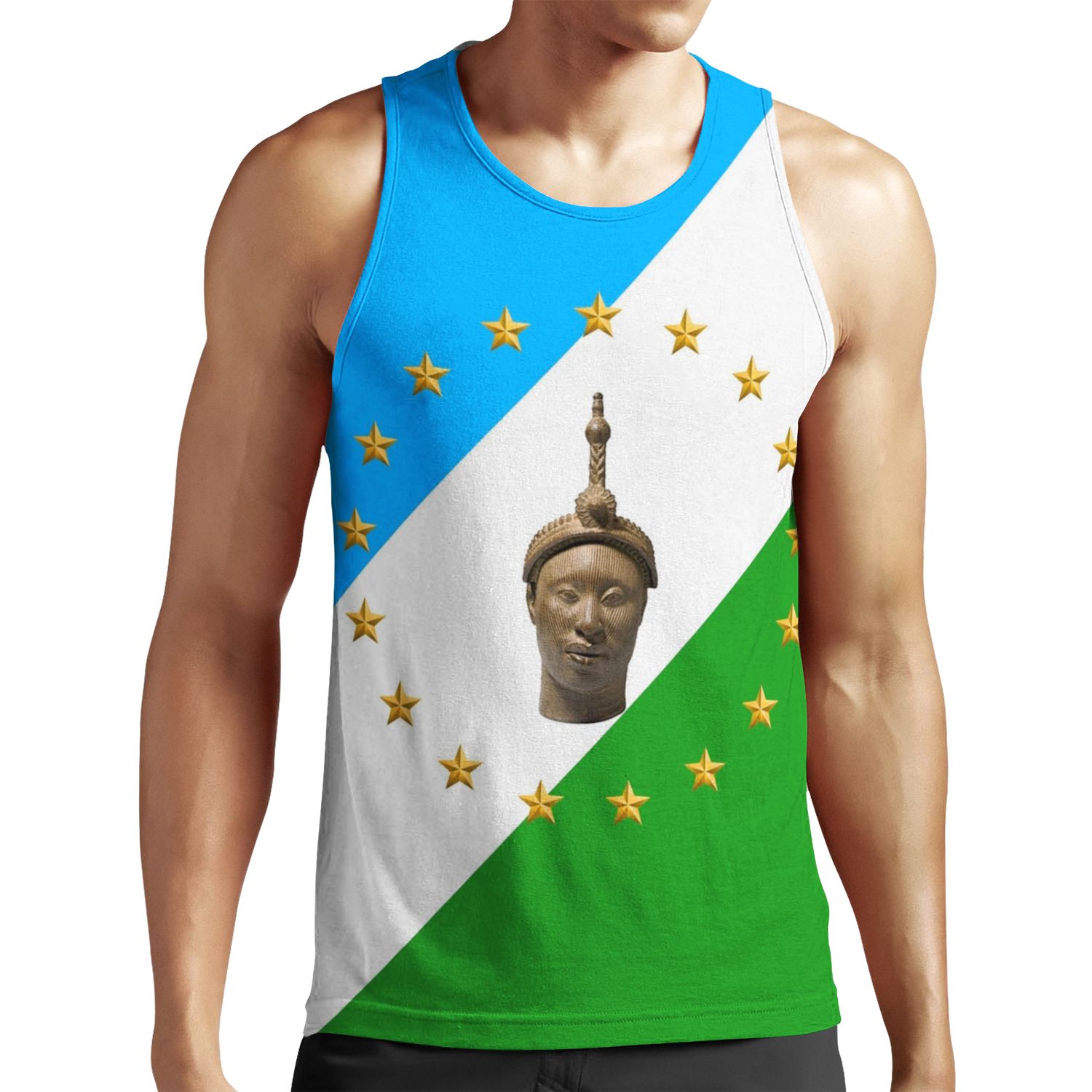 Oduduwa Republic Flag Oduduwa Nation Yoruba Nation All-over-print Unisex Tank Top