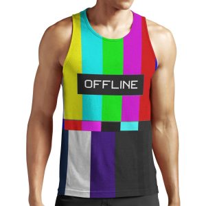 Offline Analog All-over-print Unisex Tank Top