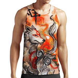 Okami Amaterasu All-over-print Unisex Tank Top