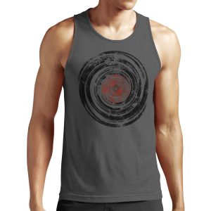 Old Vinyl Records Urban Grunge All-over-print Unisex Tank Top