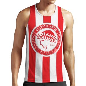 Olympiacos Piraeus Is My Love Forever Greek Football Gate 7 All-over-print Unisex Tank Top