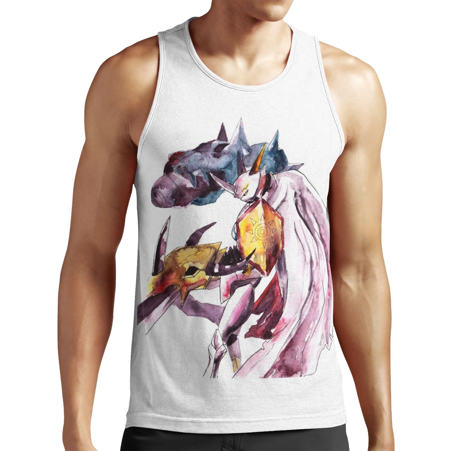 Omegamon All-over-print Unisex Tank Top