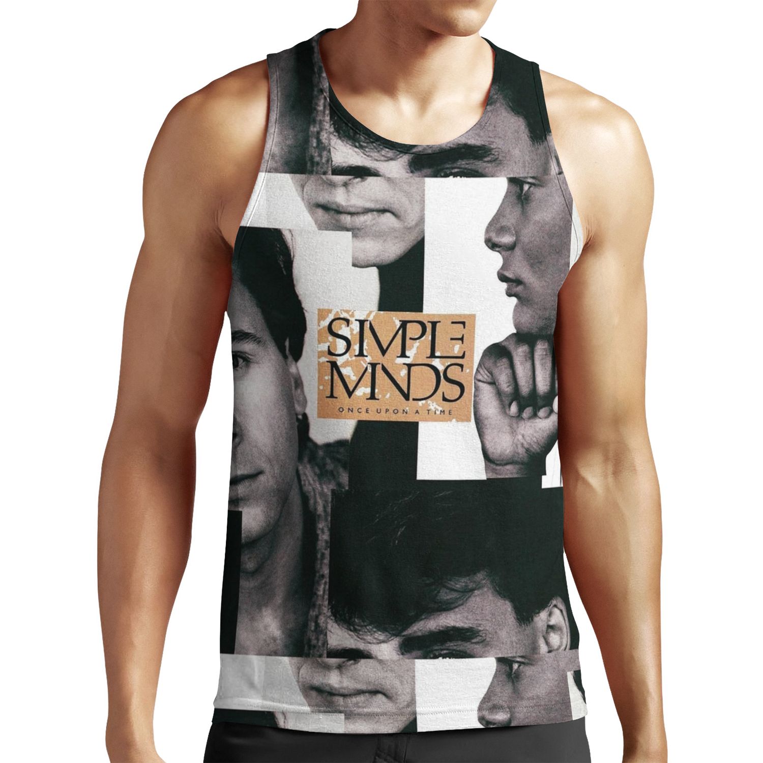 Once Upon A Time Simple Minds Album All-over-print Unisex Tank Top