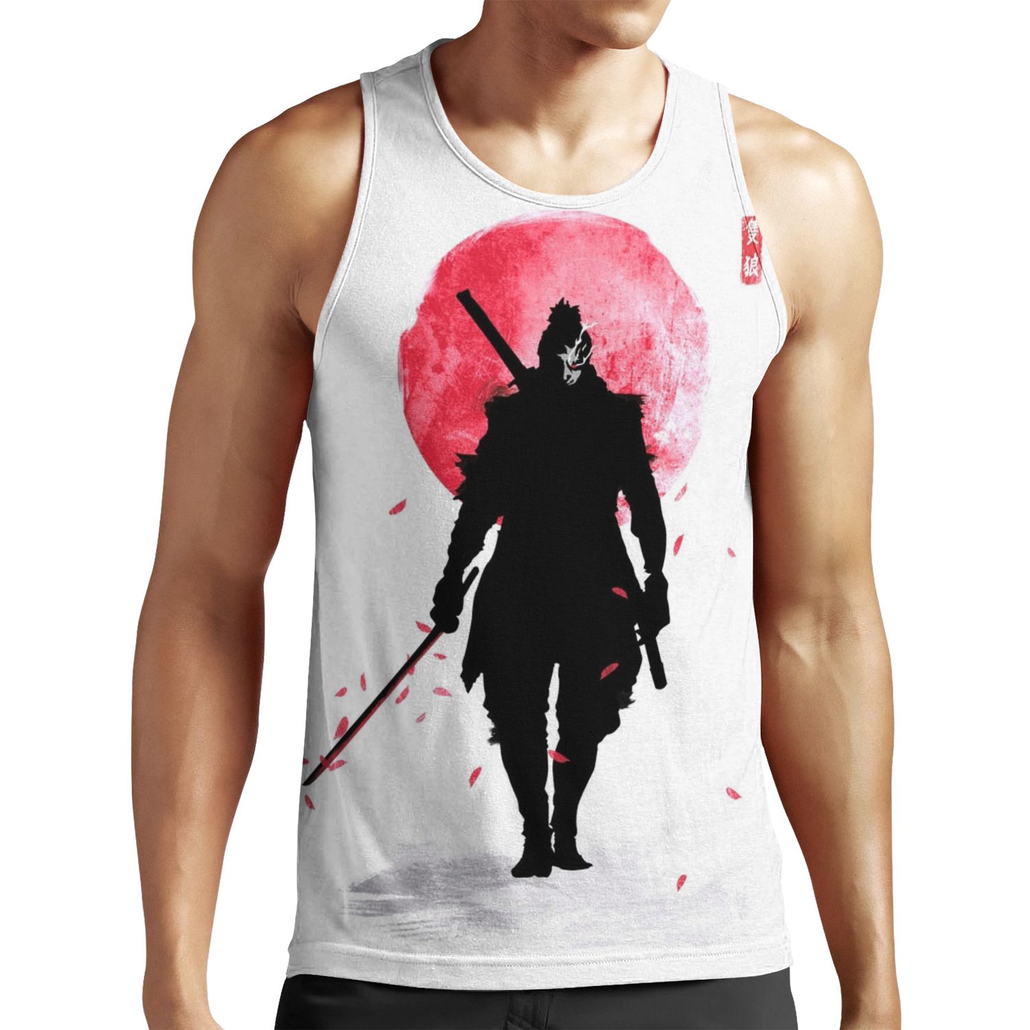 One Armed Wolf All-over-print Unisex Tank Top