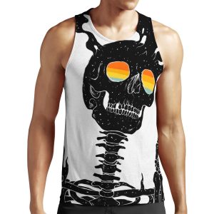 One With The Universe Existential Diffusion All-over-print Unisex Tank Top