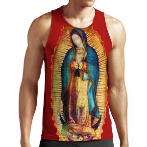 Our Lady Of Guadalupe Tilma Replica All-over-print Unisex Tank Top