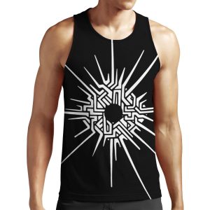 Outer Wilds Eye Of The Universe Symbol White All-over-print Unisex Tank Top