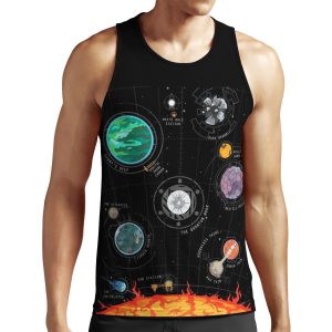 Outer Wilds System All-over-print Unisex Tank Top