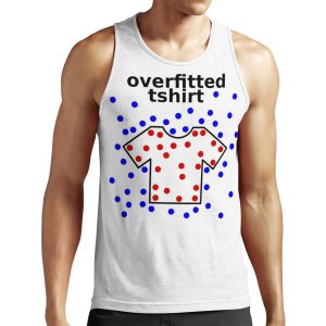 Overfitted Tshirt All-over-print Unisex Tank Top