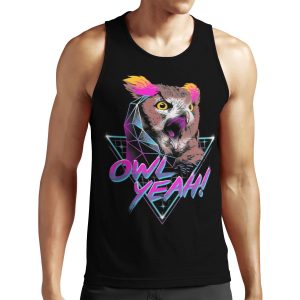 Owl Yeah All-over-print Unisex Tank Top