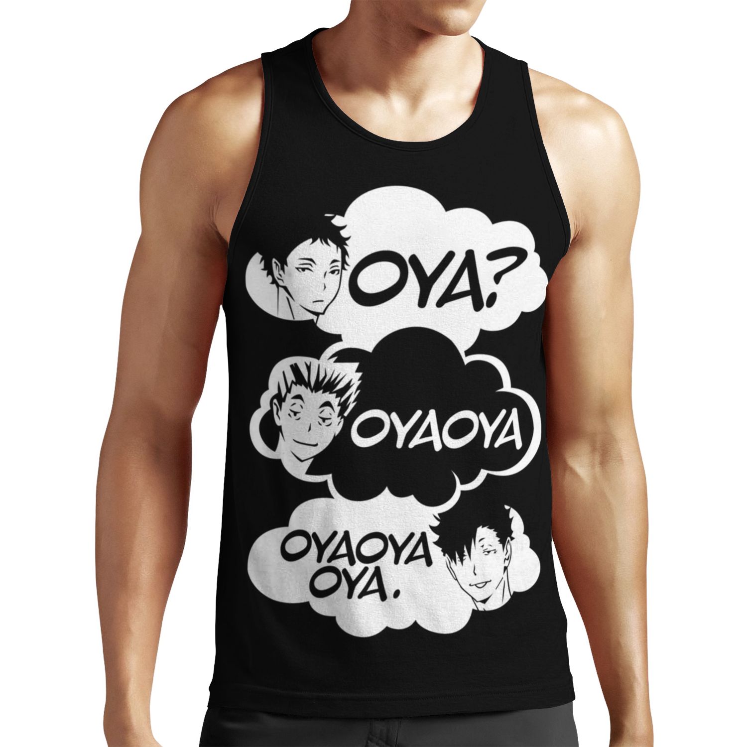 Oya Oya Oya Haikyuu All-over-print Unisex Tank Top
