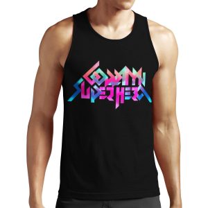 P02 Goddamn Super Hero All-over-print Unisex Tank Top