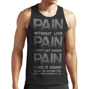 Pain All-over-print Unisex Tank Top
