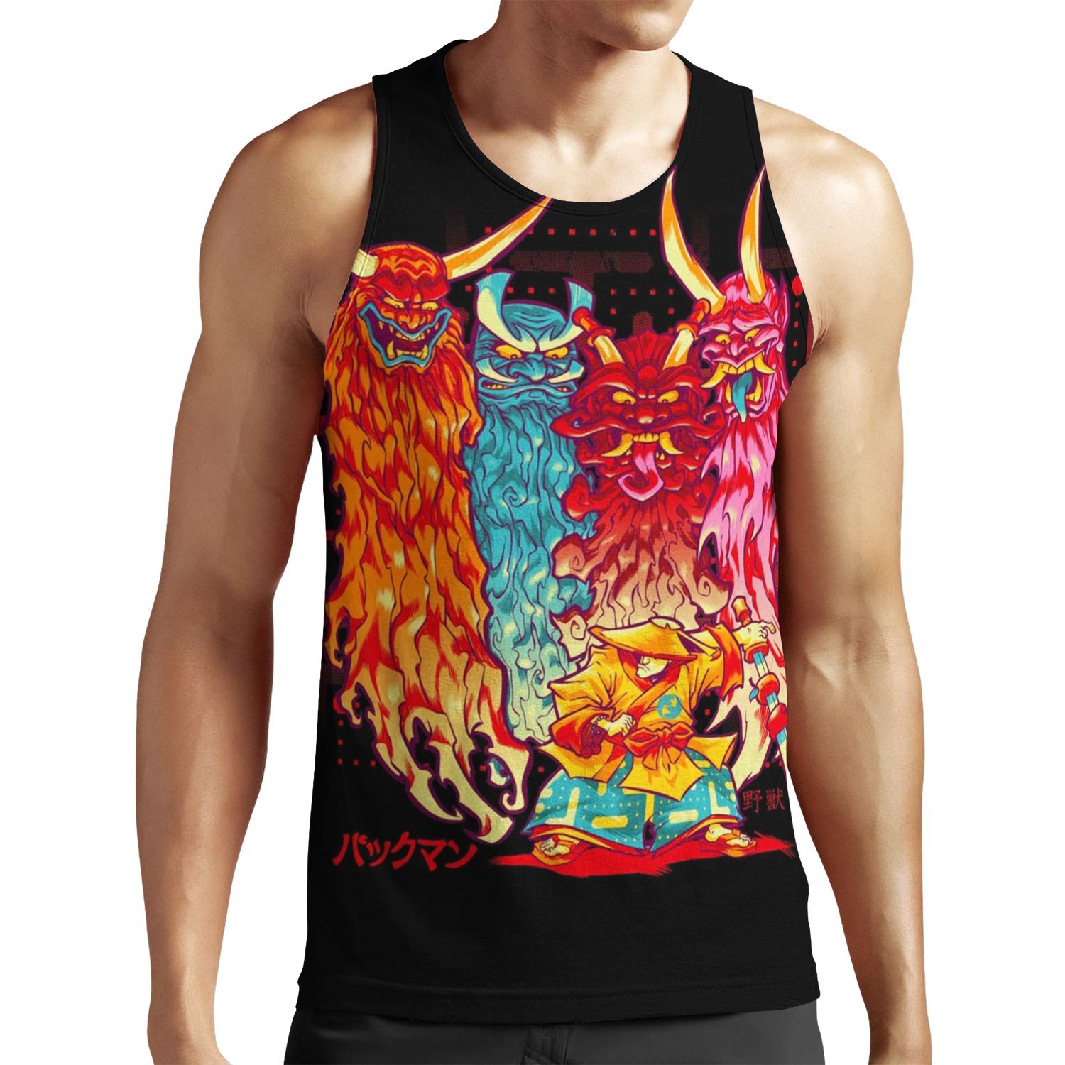 Pakku Man All-over-print Unisex Tank Top