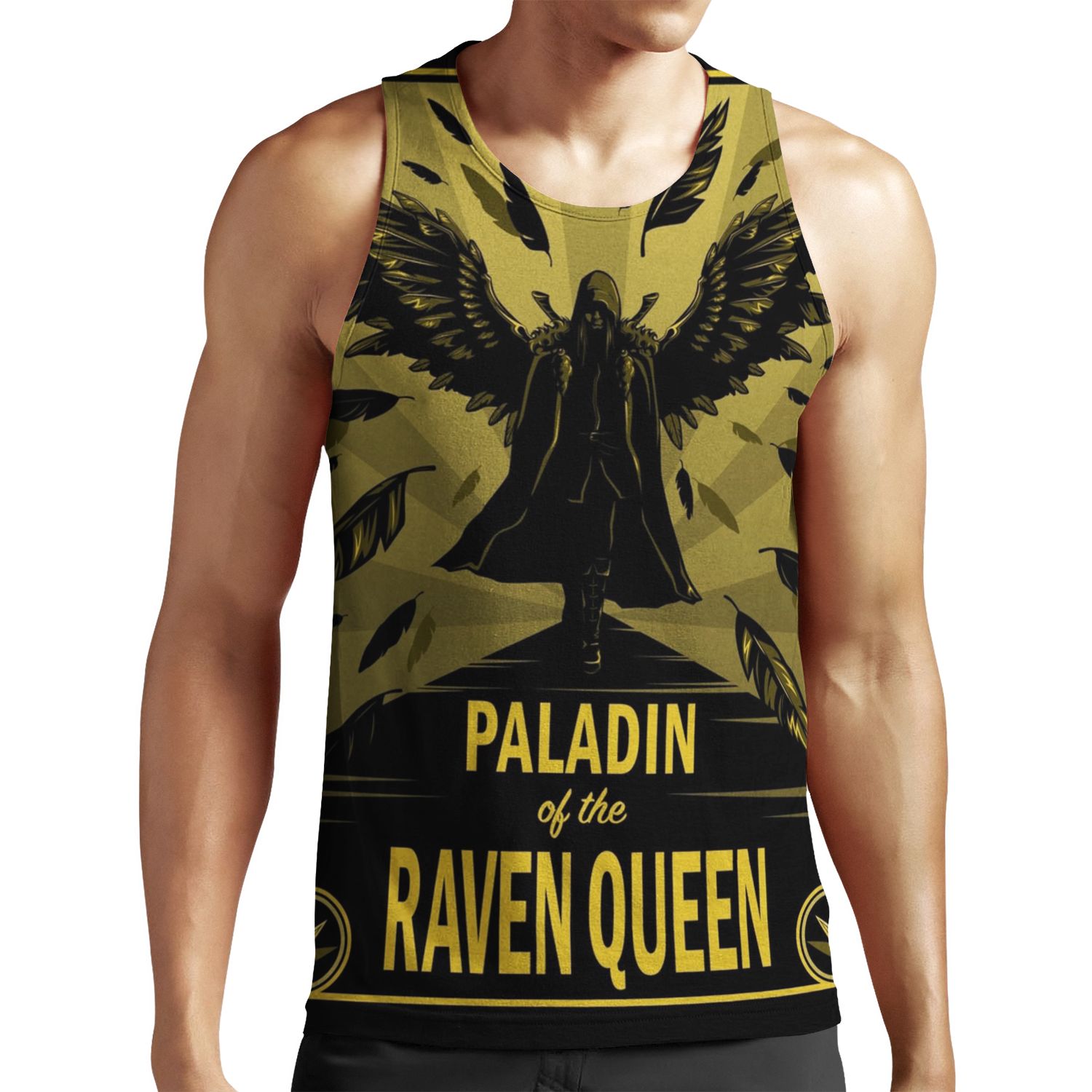 Paladin Of The Raven Queen All-over-print Unisex Tank Top