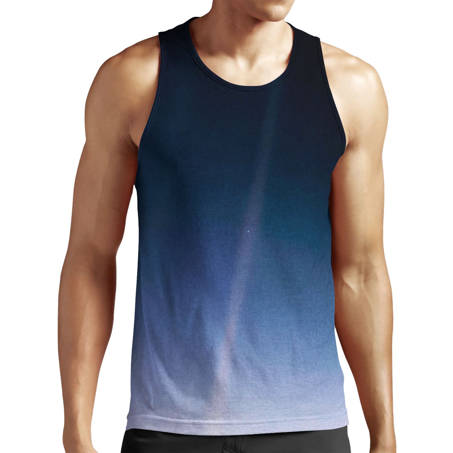 Pale Blue Dot Nasa Voyager 1 Hq Quality All-over-print Unisex Tank Top
