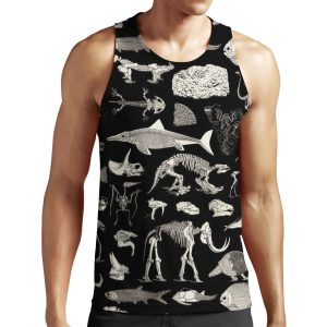 Paleontology Illustration All-over-print Unisex Tank Top