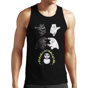 Panda Fusion All-over-print Unisex Tank Top