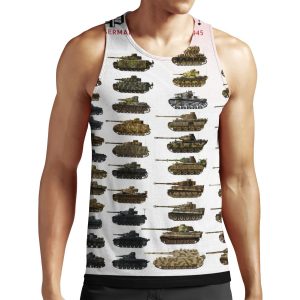 Panzers All-over-print Unisex Tank Top