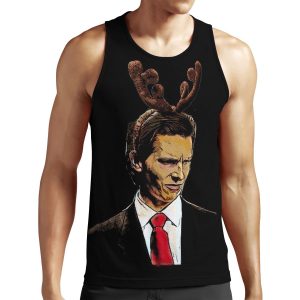 Patrick Bateman Xmas All-over-print Unisex Tank Top