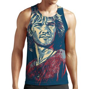Patrick Swayze All-over-print Unisex Tank Top