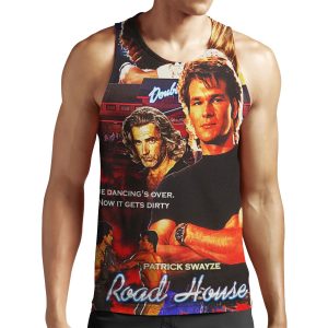 Patrick Swayze Road House All-over-print Unisex Tank Top