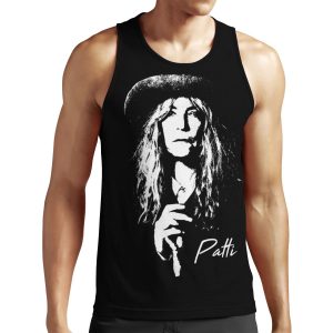 Patti Smith Portrait All-over-print Unisex Tank Top