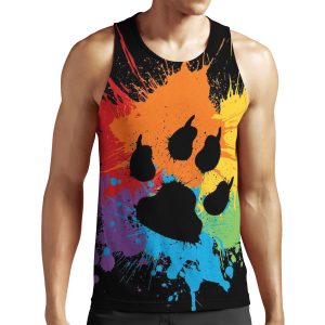 Paw Pride Dark 2019 All-over-print Unisex Tank Top