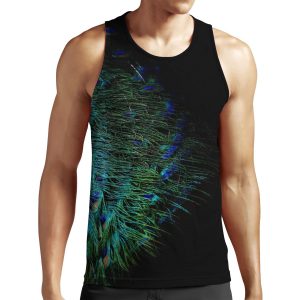 Peacock Feather All-over-print Unisex Tank Top