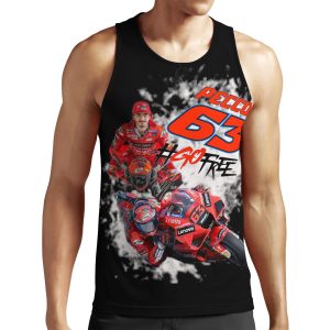 Pecco Bagnaia Francesco Bagnaia 2022 Moto Gp 63 2021 Motogp Gift All-over-print Unisex Tank Top
