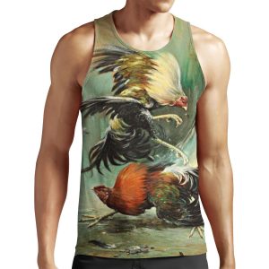 Pelea De Gallos Rooster Fight Cock Fight All-over-print Unisex Tank Top