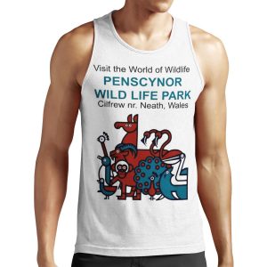 Penscynor Bird Gardens Stickers All-over-print Unisex Tank Tops And Hoodies All-over-print Unisex Tank Top
