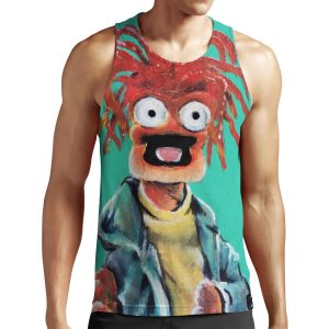 Pepe The King Prawn Fan Art All-over-print Unisex Tank Top