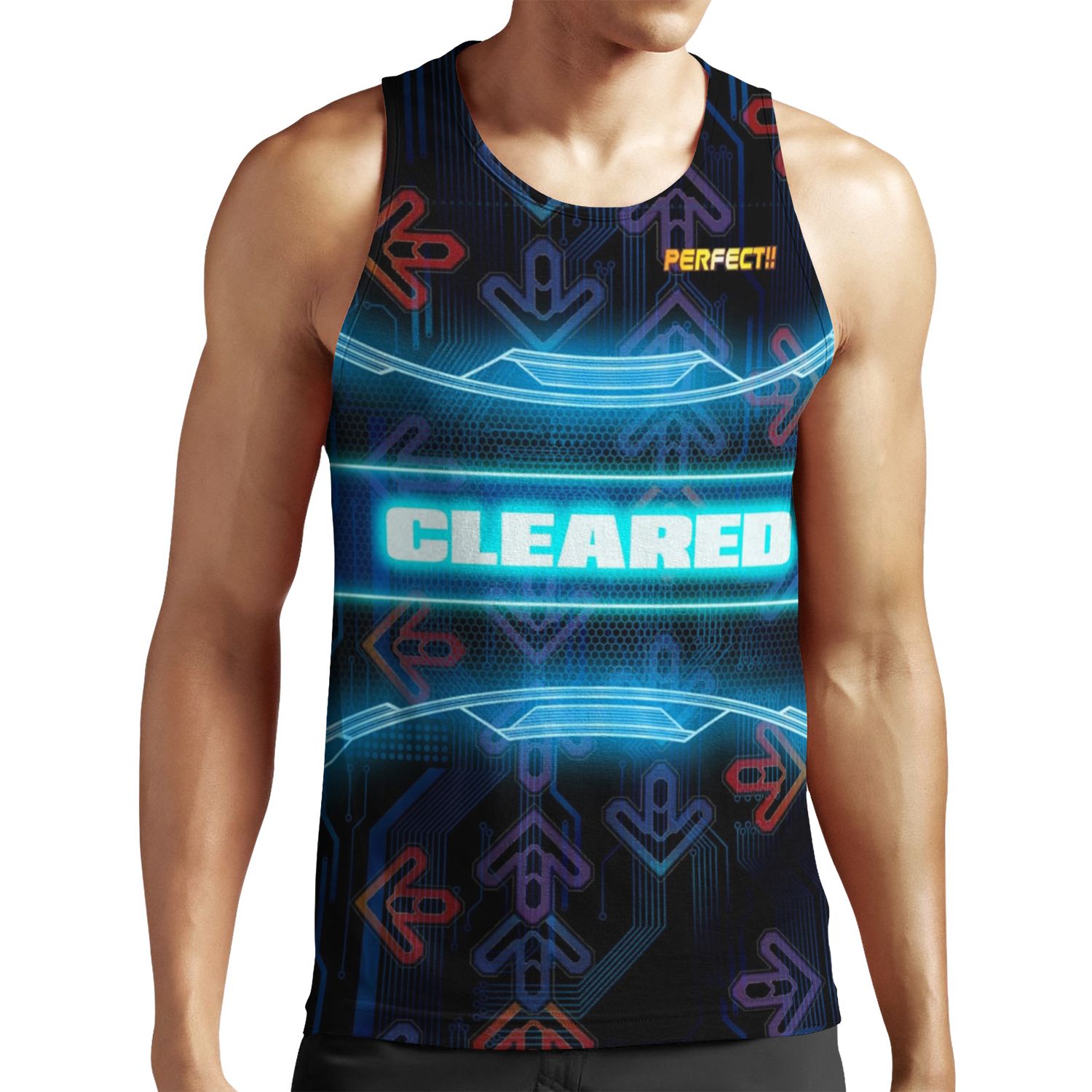 Perfect Cleared Dance Dance Revolution All-over-print Unisex Tank Top