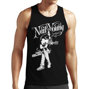 Perfects Art Styles Young Guitarist And Typorgraphy All-over-print Unisex Tank Top