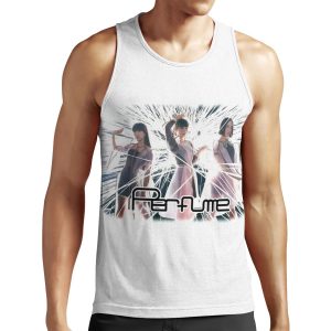 Perfume Future Pop Action Pose All-over-print Unisex Tank Top