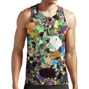 Peridotite Thin Section All-over-print Unisex Tank Top