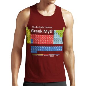 Periodic Table Of Greek Mythology All-over-print Unisex Tank Top
