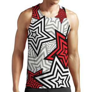 Persona 5 Star Background All-over-print Unisex Tank Top