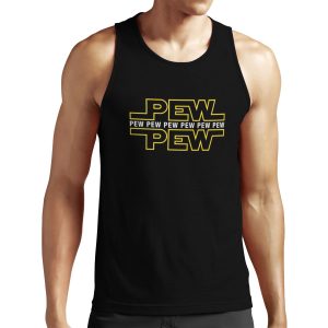 Pew Pew Pew All-over-print Unisex Tank Top